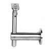 Handrail Wall Bracket-Back Fixing- Adjustable 42.4 Saddle-Grade 316  